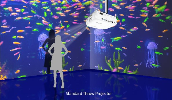 BenQ Installation projectors with built in fixed short-throw lens